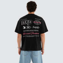 Load image into Gallery viewer, Nena &amp; Pasadena Nightworks Raptor Tee - Anthracite Black
