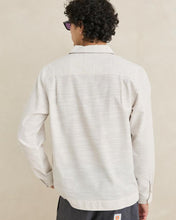 Load image into Gallery viewer, Rhythm Striped Linen L/S Shirt - Natural
