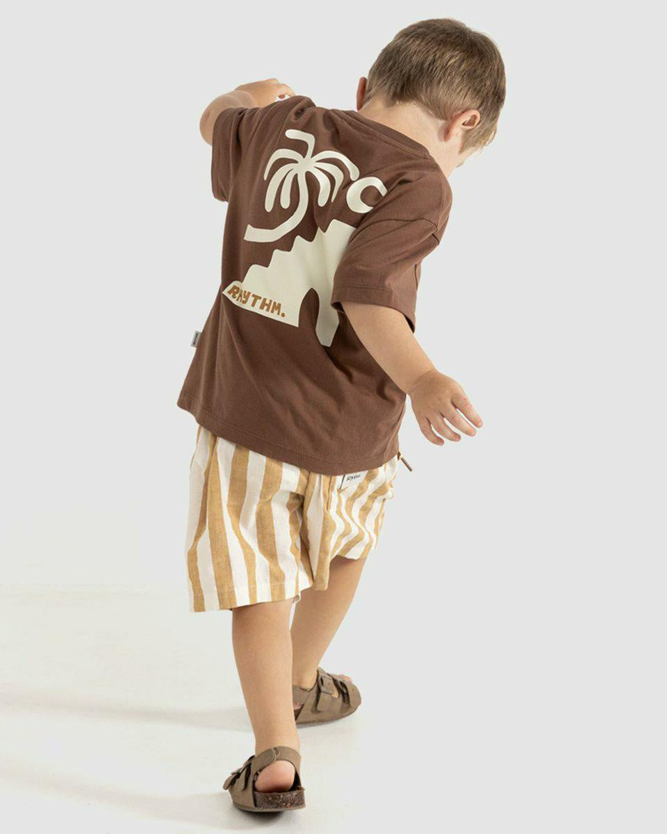 Rhythm Kids Oasis SS T-Shirt - Earth