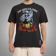 Load image into Gallery viewer, Mitchell &amp; Ness The Rock The Great One Tee - Faded Black
