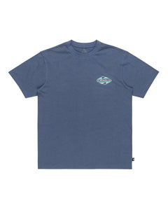 Quiksilver Heritage Sun SS T-Shirt - Vintage Indigo