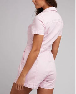 Silent Theory Boston Playsuit - Pink