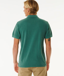 Rip Curl Faded Polo - Washed Green