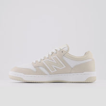 Load and play video in Gallery viewer, New Balance 480 Shoe - White/Timberwolf
