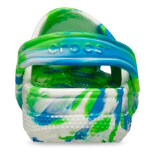 Load image into Gallery viewer, Crocs Classic Glow Marbled Clog (C4-C10) - Prep Blue, Multicoloured &amp; Glow
