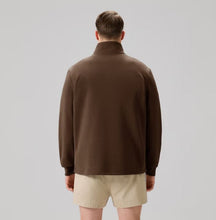 Load image into Gallery viewer, Canterbury Mens Fundamentals Quarter-Zip Sweater - Brown
