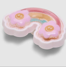 Load image into Gallery viewer, Crocs Squish Filled Daisy Rainbow Jibbitz Charm
