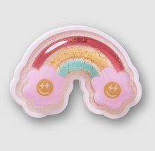 Load image into Gallery viewer, Crocs Squish Filled Daisy Rainbow Jibbitz Charm
