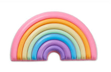 Load image into Gallery viewer, Crocs Puffy Rainbow Pool Float Jibbitz Charm
