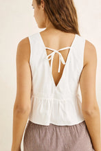 Load image into Gallery viewer, Rhythm Annabelle Lace Trim Babydoll Top - White
