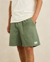 Load image into Gallery viewer, Rhythm Worn Path Ripstop Jam Shorts - Olive
