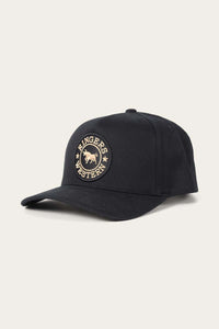 Ringers Western Grover Baseball Cap - Black/Clay