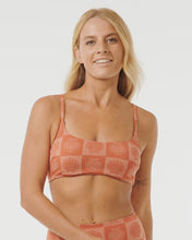 Load image into Gallery viewer, Rip Curl Soleil Shell D-DD Crop Bikini Top - Rust
