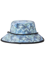 Load image into Gallery viewer, Rip Curl Revo Revo Wide Brim Youth Hat - Gnaraloo Blue
