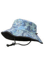 Load image into Gallery viewer, Rip Curl Revo Revo Wide Brim Youth Hat - Gnaraloo Blue
