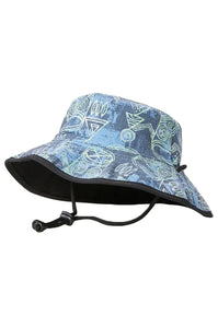 Rip Curl Revo Revo Wide Brim Youth Hat - Gnaraloo Blue