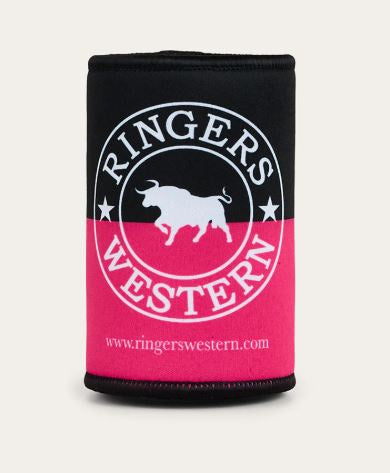 Ringers Western RW Splice Stubby Cooler - Pink/Navy