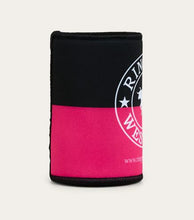 Load image into Gallery viewer, Ringers Western RW Splice Stubby Cooler - Pink/Navy

