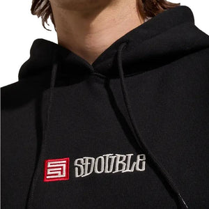 S Double S-Cube Black Hoodie - Black