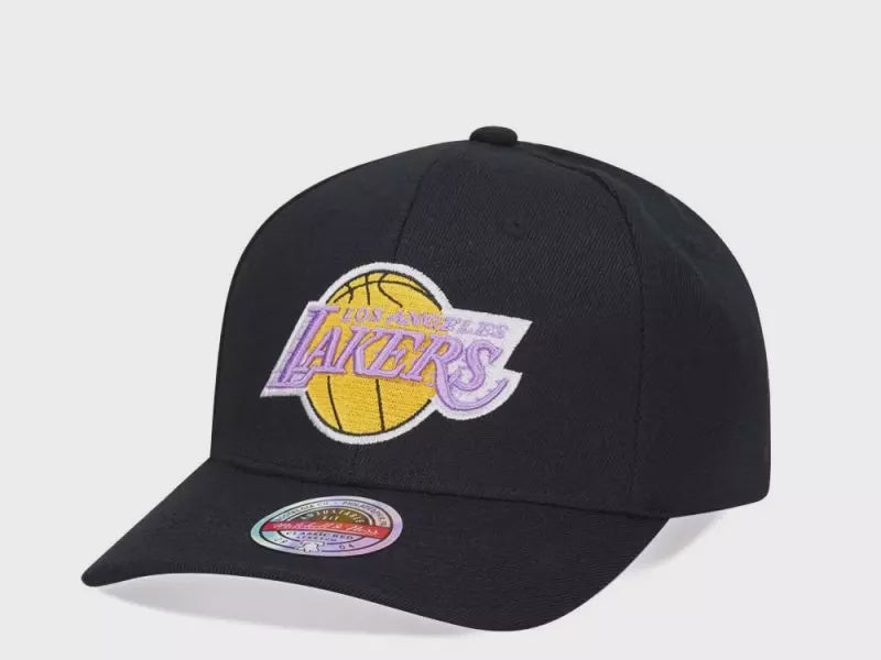 Mitchell & Ness Lakers Evergreen Pro Pinch Hat - Black