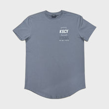 Load image into Gallery viewer, Kiss Chacey Department Dual Curved Tee - Charcoal
