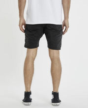 Load image into Gallery viewer, Kiss Chacey Salem Cargo Short - Obsidian Black
