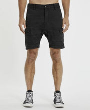 Load image into Gallery viewer, Kiss Chacey Salem Cargo Short - Obsidian Black
