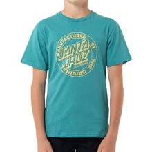 Load image into Gallery viewer, Santa Cruz MFG Dot Front Tee - Teal
