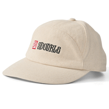 Load image into Gallery viewer, S Double Stock Worker Twill Strapback - Unbleached
