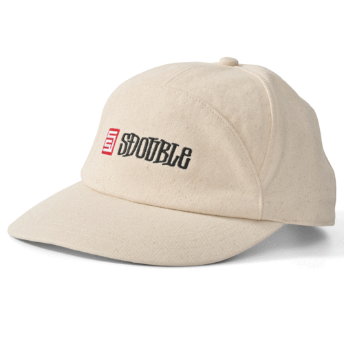 S Double Stock Worker Twill Strapback - Unbleached