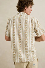 Load image into Gallery viewer, Rhythm Paisley Stripe S/S Shirt - Natural
