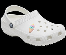 Load image into Gallery viewer, Crocs Ice Cream Cone with Smile Jibbitz Charm

