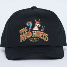 Load image into Gallery viewer, The Mad Hueys Loving Every BBQ Twill Snapback - Black
