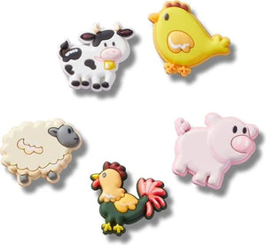 Crocs Farm Friend Animals Jibbitz Charms 5 Pack