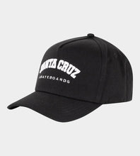 Load image into Gallery viewer, Santa Cruz College Snapback Hat - Black
