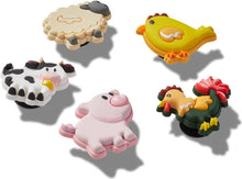 Load image into Gallery viewer, Crocs Farm Friend Animals Jibbitz Charms 5 Pack
