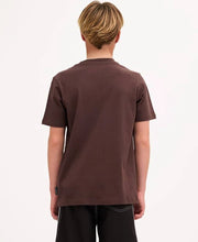 Load image into Gallery viewer, Quiksilver Stab Logo Youth Tee (10-16) - Coffee Bean
