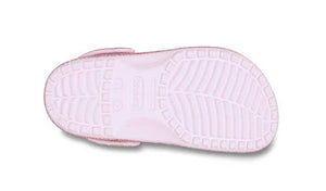 Crocs Classic Chunky Glitter Toddler Clog - Pink Milk