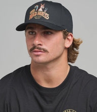 Load image into Gallery viewer, The Mad Hueys Loving Every BBQ Twill Snapback - Black
