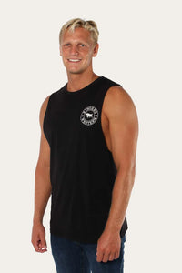 Ringers Western Signature Bull Mens Muscle Tank - Black