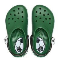 Load image into Gallery viewer, Crocs Kids (C11-J6) Classic Soccer Turf Clog - Turf Green
