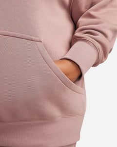 Nike Sportswear Phoenix Fleece Pullover Hood (Plus Size) - Smokey Mauve