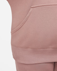 Nike Sportswear Phoenix Fleece Pullover Hood (Plus Size) - Smokey Mauve