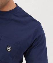 Load image into Gallery viewer, Swanndri Duval V4 Plain Pocket T-Shirt - Navy
