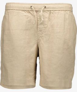 Swannndri Neville Linen Short - Taupe