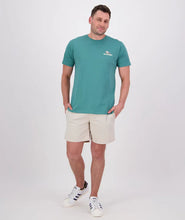 Load image into Gallery viewer, Swanndri Pop Top T-Shirt - Jade/Light Taupe
