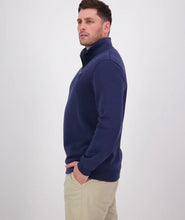 Load image into Gallery viewer, Swanndri Fundamentals Quarter Zip - Navy
