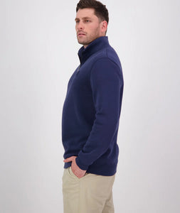 Swanndri Fundamentals Quarter Zip - Navy