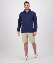 Load image into Gallery viewer, Swanndri Fundamentals Quarter Zip - Navy
