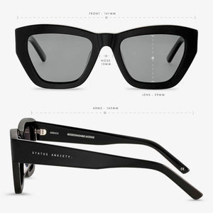 Status Anxiety Mirage Sunglasses - Black